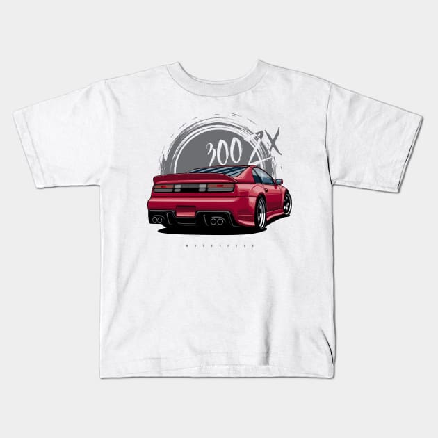 300ZX Fairlady Z Kids T-Shirt by Markaryan